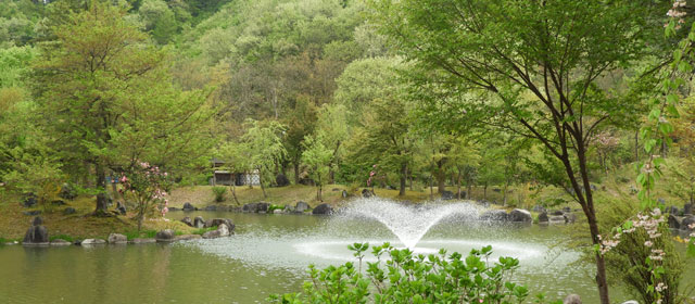 銭淵公園　南魚沼市